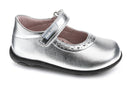 Pablosky Kids Silver Leather MJ Toddler Girls Shoe - 042950