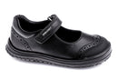 Pablosky Kids Black Leather MJ Girls Shoe - 355215