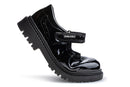 Pablosky Kids Black Patent Leather MJ Strap Girls Shoe - 356219