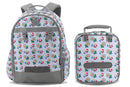 J World Kids Duet Backpack & Detachable Lunch Box Set JW-16KLB, Every Daisy