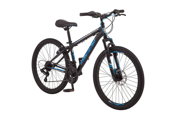 Mongoose 24 Excursion Mountain Bike Black 21 Speeds