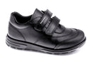 Pablosky Kids Unisex Black Double Velcro Sneaker Shoe - 354710