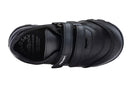 Pablosky Kids Unisex Black Double Velcro Sneaker Shoe - 354710