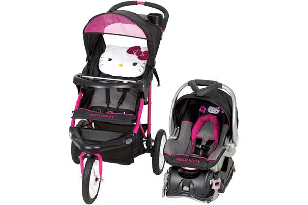 hello kitty stroller travel system Baby Trend Hello Kitty Jogger Travel System