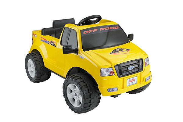 Power Wheels Lil Ford F 150 6 Volt Battery Powered Ride On Yellow