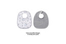 Nuby Snug & Dry Super Soft Organic Cotton Bib
