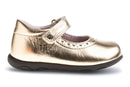 Pablosky Kids Gold Leather MJ Toddler Girls Shoe - 042980