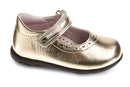 Pablosky Kids Gold Leather MJ Toddler Girls Shoe - 042980