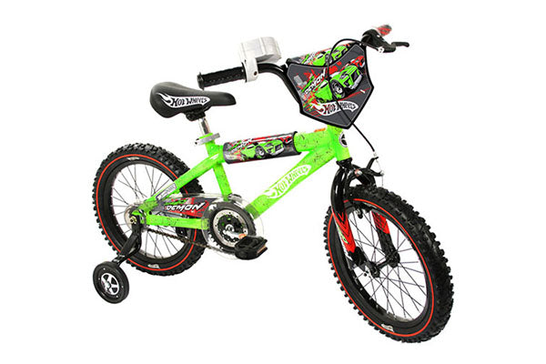 Dynacraft Hot Wheels 16" Bike, Neon Green/Black