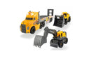 Dickie Toys - 28 Inch Mack Truck With 2 Volvo Construction Trucks