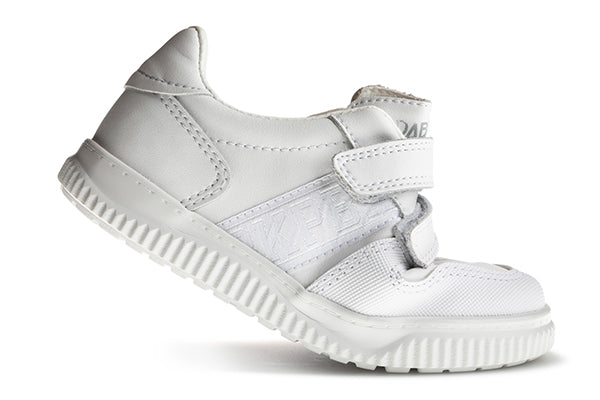 Pablosky Kids White Leather Sneaker - 200900