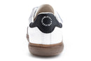Pablosky Kids White Leather Velcro Boys Sneakers - 205701