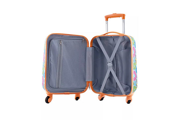 Travelers Club Kid's Hard Side Carry-On Spinner 5 Piece Luggage Set - Donut