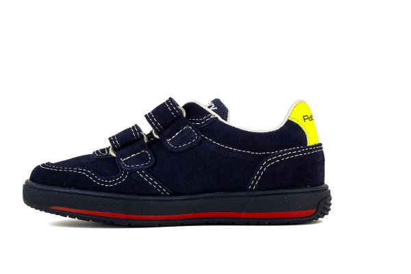 Pablosky Kids Navy Suede Boys Sneaker - 288526