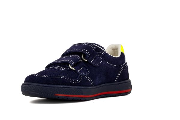 Pablosky Kids Navy Suede Boys Sneaker - 288526