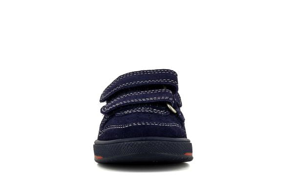 Pablosky Kids Navy Suede Boys Sneaker - 288526