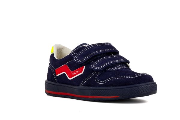 Pablosky Kids Navy Suede Boys Sneaker - 288526