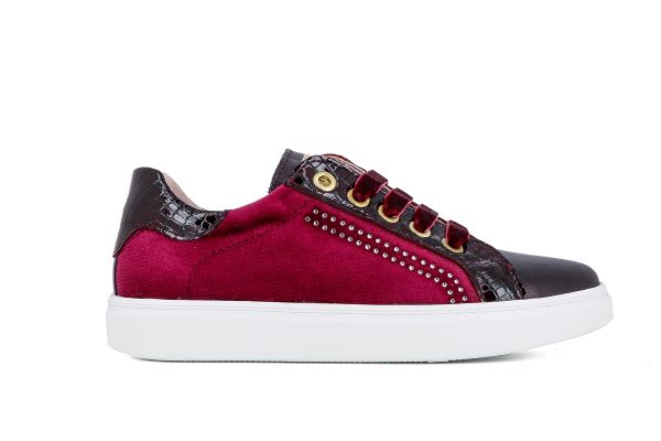 Pablosky Kids Burgundy Girls Sneaker - 290462