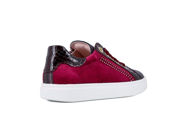 Pablosky Kids Burgundy Girls Sneaker - 290462