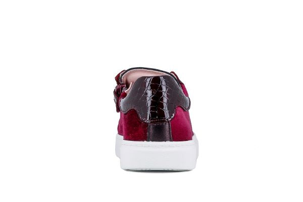 Pablosky Kids Burgundy Girls Sneaker - 290462