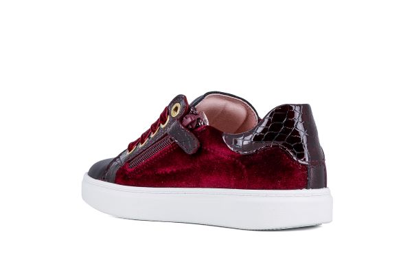 Pablosky Kids Burgundy Girls Sneaker - 290462