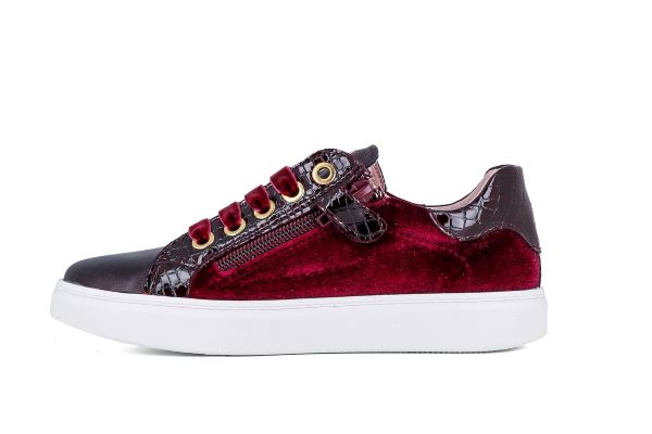 Pablosky Kids Burgundy Girls Sneaker - 290462