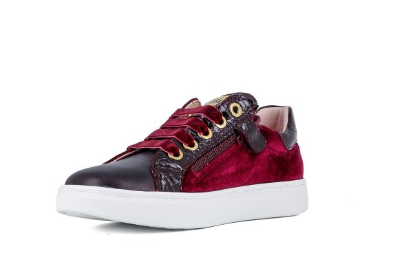 Pablosky Kids Burgundy Girls Sneaker - 290462