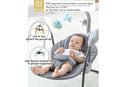 3-Speed Compact Portable Electric Baby Swing with bluetooth and Toy, Rocking Chair with Mosquito Net