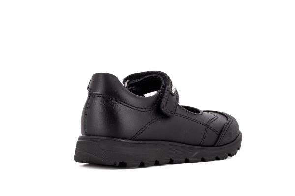 Pablosky Kids Black Leather Mary Jane Shoe - 334210