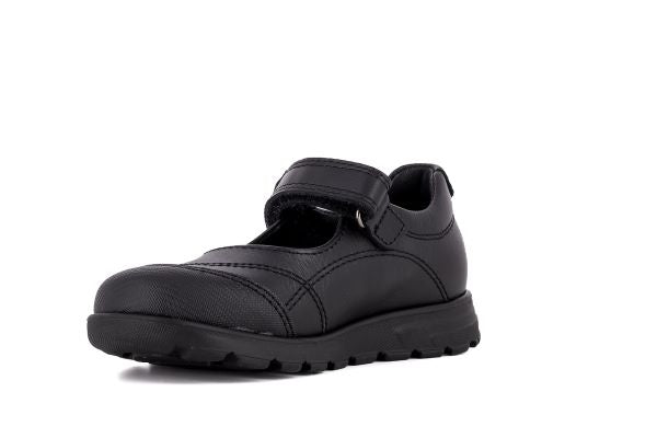 Pablosky Kids Black Leather Mary Jane Shoe - 334210