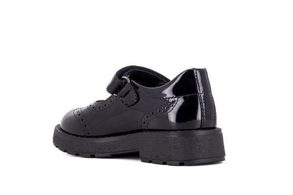 Pablosky Kids Navy Shine Mary Jane Shoe - 345529