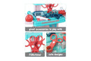 OLEOCA Kids Doctor Set — 3 in 1 Portable Suitcase & Medical Table Playset
