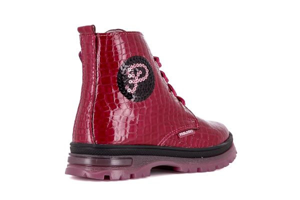 Pablosky Kids Misir Magenta Leather Girls Boot - 404177