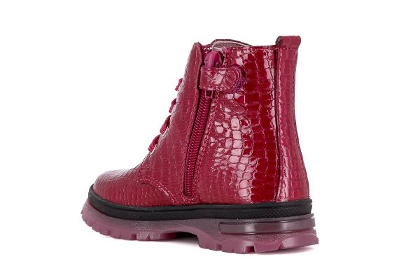 Pablosky Kids Misir Magenta Leather Girls Boot - 404177