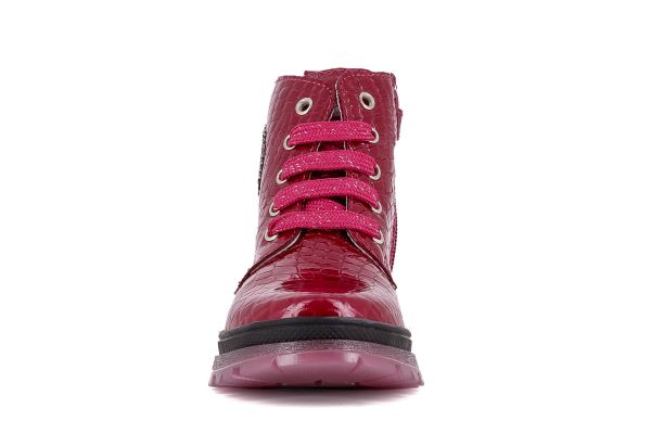 Pablosky Kids Misir Magenta Leather Girls Boot - 404177