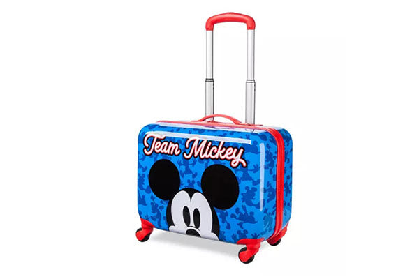 Disney Mickey Mouse Blue Rolling Luggage