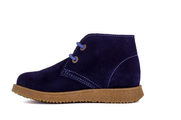 Pablosky Kids Navy Suede Boy Boot - 502126