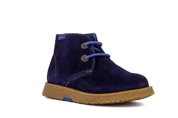 Pablosky Kids Navy Suede Boy Boot - 502126