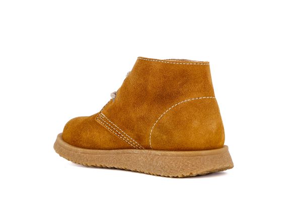 Pablosky Kids Brown Suede Boy Boot - 502186