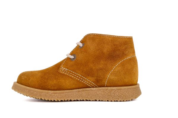 Pablosky Kids Brown Suede Boy Boot - 502186