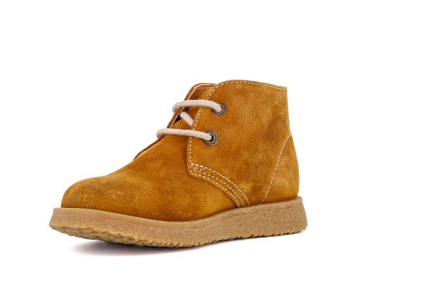 Pablosky Kids Brown Suede Boy Boot - 502186