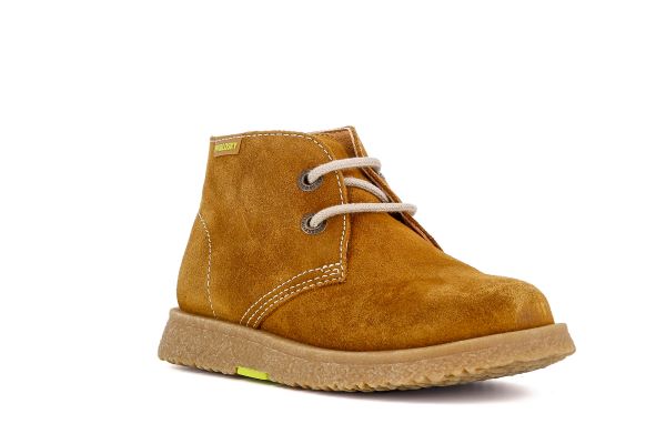 Pablosky Kids Brown Suede Boy Boot - 502186