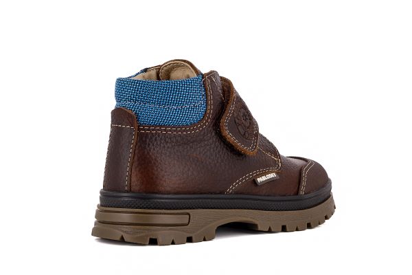 Pablosky Kids Brown Leather Boys Boot - 502993