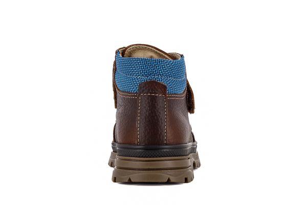 Pablosky Kids Brown Leather Boys Boot - 502993