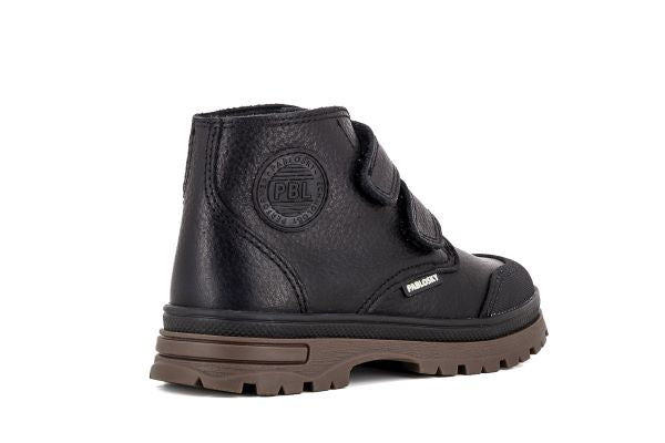 Pablosky Kids Black Leather Boys Boot - 503113