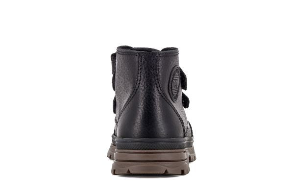 Pablosky Kids Black Leather Boys Boot - 503113