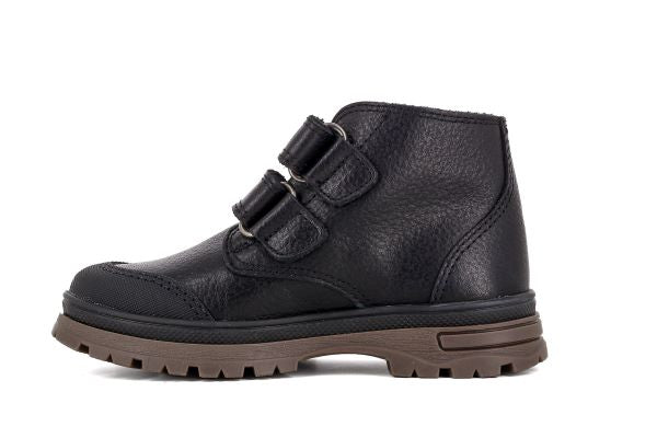 Pablosky Kids Black Leather Boys Boot - 503113