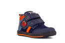 Pablosky Kids Leather Navy Ankle Boy Shoe - 503523