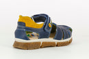 Pablosky Kids Navy Leather Boys Sandal - 594625