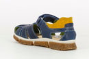 Pablosky Kids Navy Leather Boys Sandal - 594625